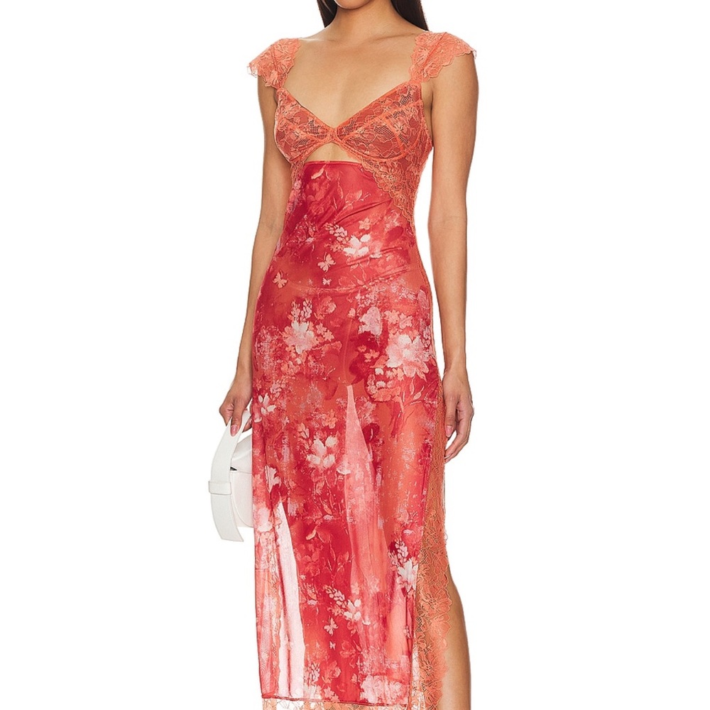 Suddenly Fine Maxi Slip dress